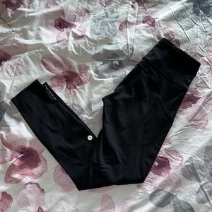 Lululemon Align Leggings, black size 6